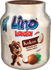 Podravka Lino Lada Coconut Hazelnut Spread 350g — OEM packshot