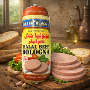 Mid East Halal Beef Bologna 15 oz (425 g) 425 g — authentic deli from United States | Hamilton Euromarket