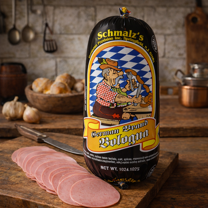 Schmalz'S Provision Inc. Schmalz’s Provision Inc. Schmalz’s German Brand Bologna — Black Wrapper 1 lb (Deli Meat)