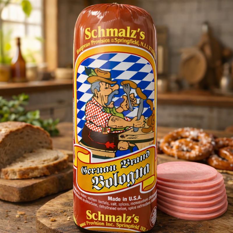 Schmalz'S Provision Inc. Schmalz’s Provision Inc. Schmalz’s German Brand Bologna — Brown Wrapper (Deli Meat)