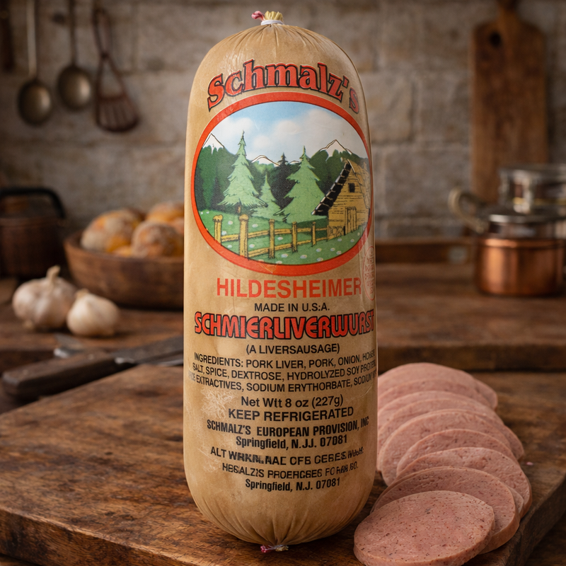 Schmalz'S Schmalz’s Provision Inc. Schmalz’s Hildesheimer Schmierleberwurst Liver Sausage 8 oz (227 g) 227 g