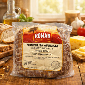 Roman Meats Sunculita Afumata Hickory Smoked Dried Ham, Romanian Cured Meat