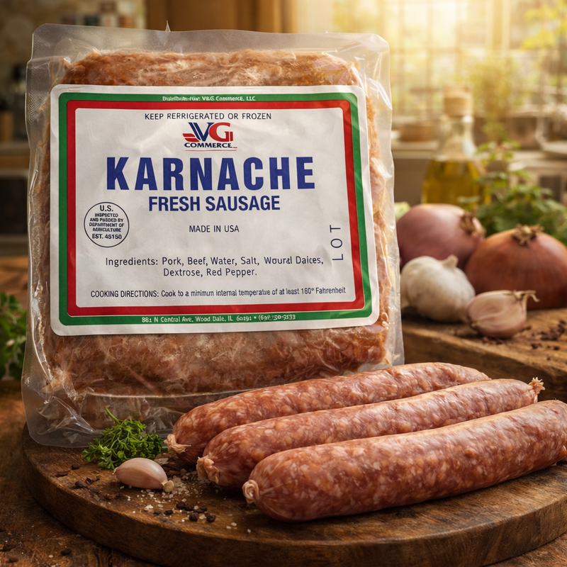 Vgi Commerce VGI Karnache Fresh Sausage – Fresh