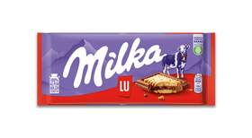 Milka Milk Chocolate Bar with LU Biscuits 87g (3.1oz)