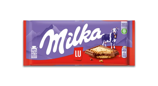 Milka Milk Chocolate Bar with LU Biscuits 87g (3.1oz)