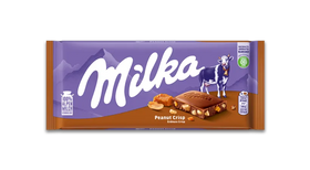 Milka Peanut Crispy Caramel Chocolate Bar 90g (3.2oz)