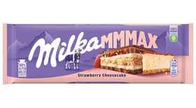 Milka Strawberry Cheesecake Milk Chocolate Bar 300g (10.6oz)