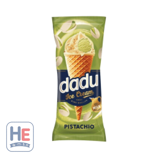 Dadu Pistachio Ice Cream with Waffle Crisps in a Waffle Cone 150ml (5.1fl oz) | HE hero 4770166222665