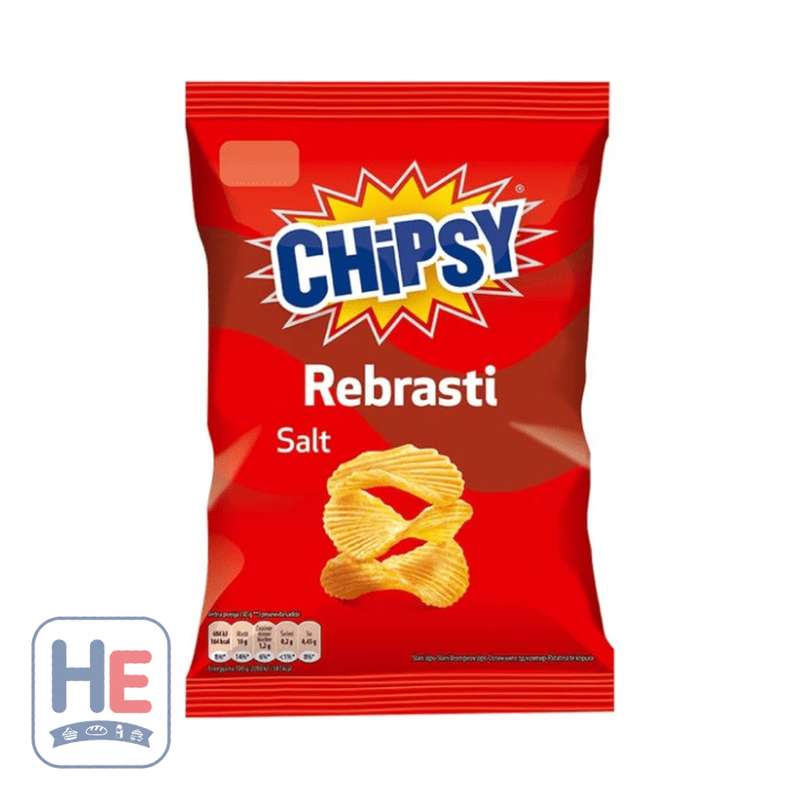 Marbo Chipsy Ribbed Salted XL Potato Chips 95g (3.4oz) | HE hero 8606017379683