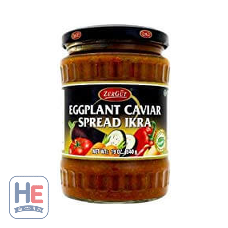 Zergut Eggplant Spread (Ikra) 540g (19oz) | HE hero 43717294959