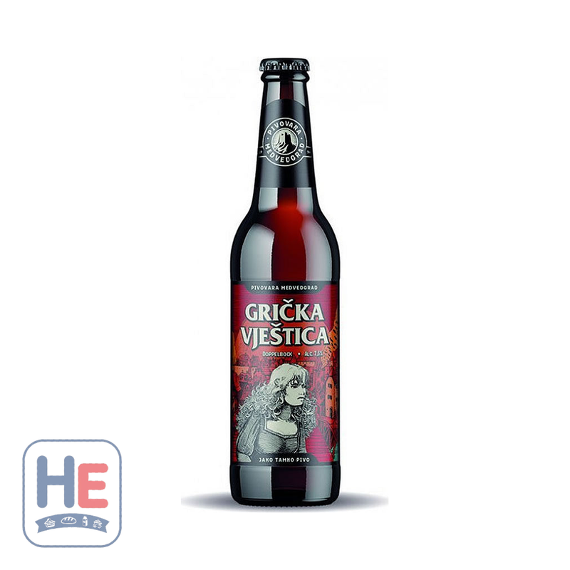 Medvedgrad Gricka Vjestica Dark Beer 500ml (16.9fl oz) | HE hero 3857500003218