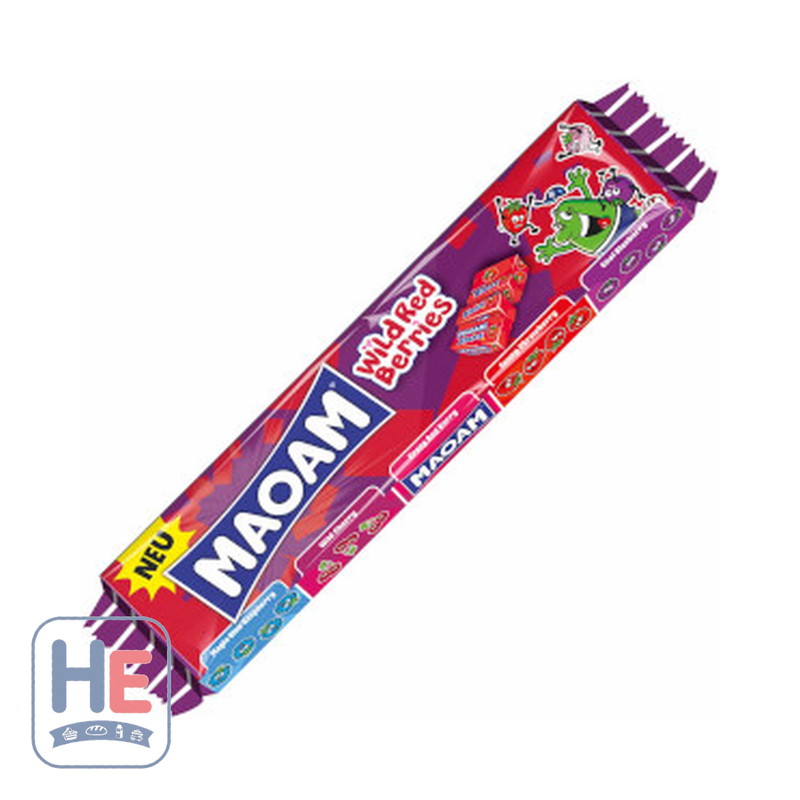 Maoam Bloxx Wild Red Berries 110g (3.9oz) | HE hero 4001686502082