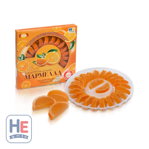 Biskvit-Shokolad Orange Slices Marmalade 265g (9.3oz) | HE hero 4820026670195