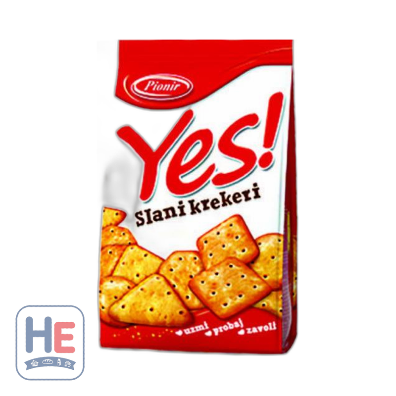 Pionir Yes Salted Crackers 100g (3.5oz) | HE hero 8606010873324