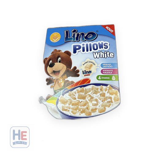 Lino Pillows White, Croatian Milk Cream Cereal 250g (8.8oz) | HE hero 3856020278656