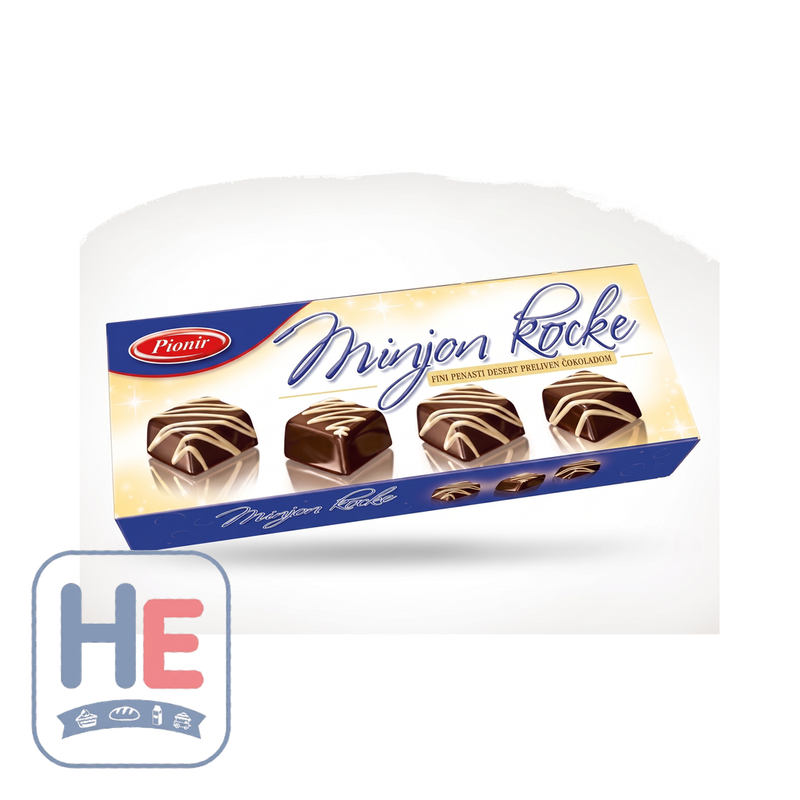 Pionir Minion Kocke Chocolate Foam Cubes 260g (9.2oz) | HE hero 8602300217946
