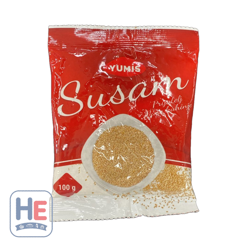 Yumis Sesame Seeds 100g (3.5oz) | HE hero 8600101468017