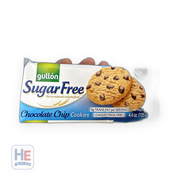 Gullon Sugar Free Chocolate Chip Cookies 125g (4.4oz) | HE hero 795130022564