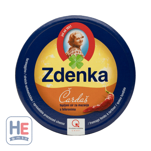 Zdenka Čardaš Spreadable Hot Pepper Cheese 140g (4.9oz) | HE hero 3858888599676