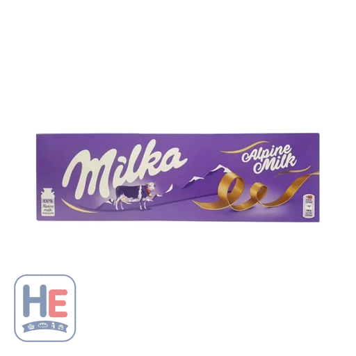 Milka Alpine Milk Chocolate 250g (8.8oz) | HE hero 7622202258190