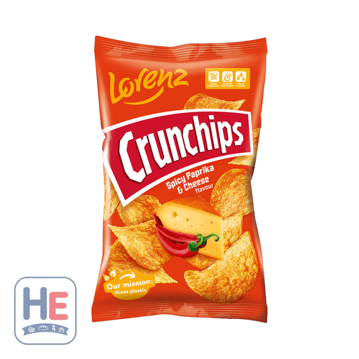 Crunchips Potato Chips Spicy Paprika & Cheese 130g (4.6oz) | HE hero 5905187130081