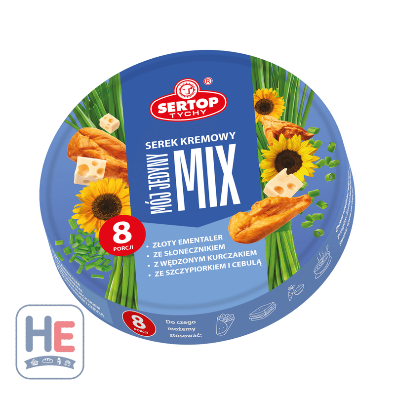 Sertop Moj... jedyny Mix Processed Cheese Portions 140g (4.9oz) | HE hero 5900746011238