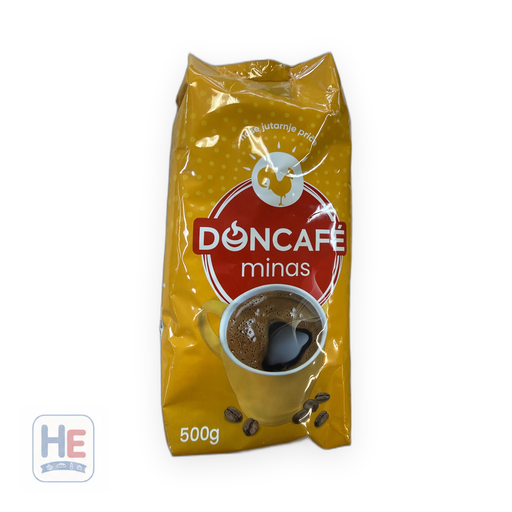 Doncafe Minas Ground Coffee, Serbian Roast 500g (1.1lb) | HE hero 8600101521248