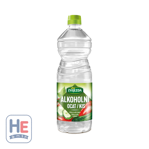 Zvijezda Alcohol-Based Vinegar for Preserving, Croatian 1L (33.8fl oz) | HE hero 3858882210928