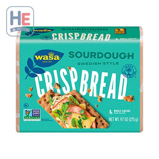 Wasa Sourdough Rye Crispbread 275g (9.7oz) | HE hero 33617340610