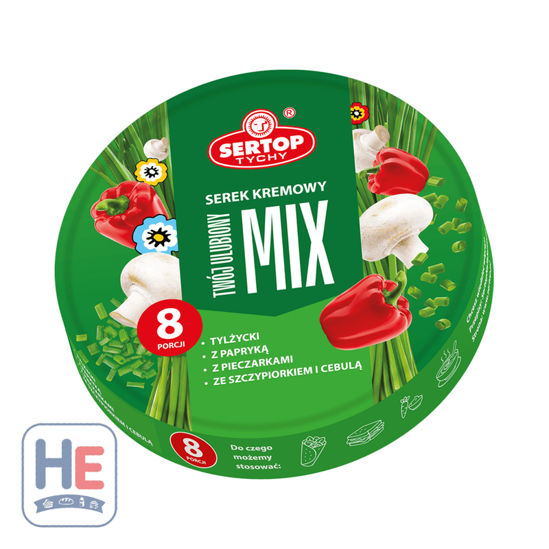 Sertop Processed Cheese Mix "Your Favourite" 140g (4.9oz) | HE hero 5900746011245