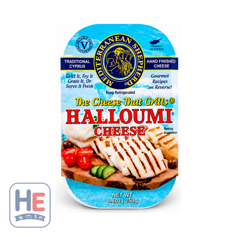 Mediterranean Shepherd Halloumi Cheese (Product of Cyprus) 250 g (8.8 oz) | HE hero 94379102670