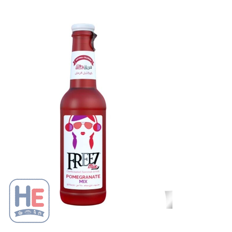 Freez Mix Pomegranate Sparkling Drink 275ml (9.3fl oz) | HE hero 762571500029