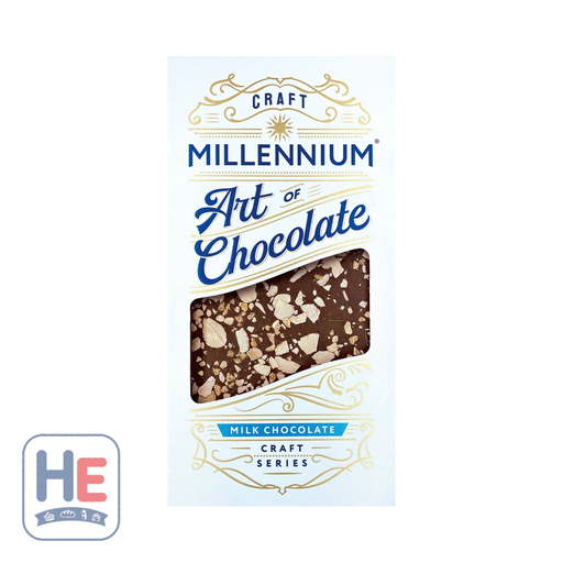 Millennium Craft Series Milk Chocolate with Hazelnuts 100g (3.5oz) | HE hero 4820240032564