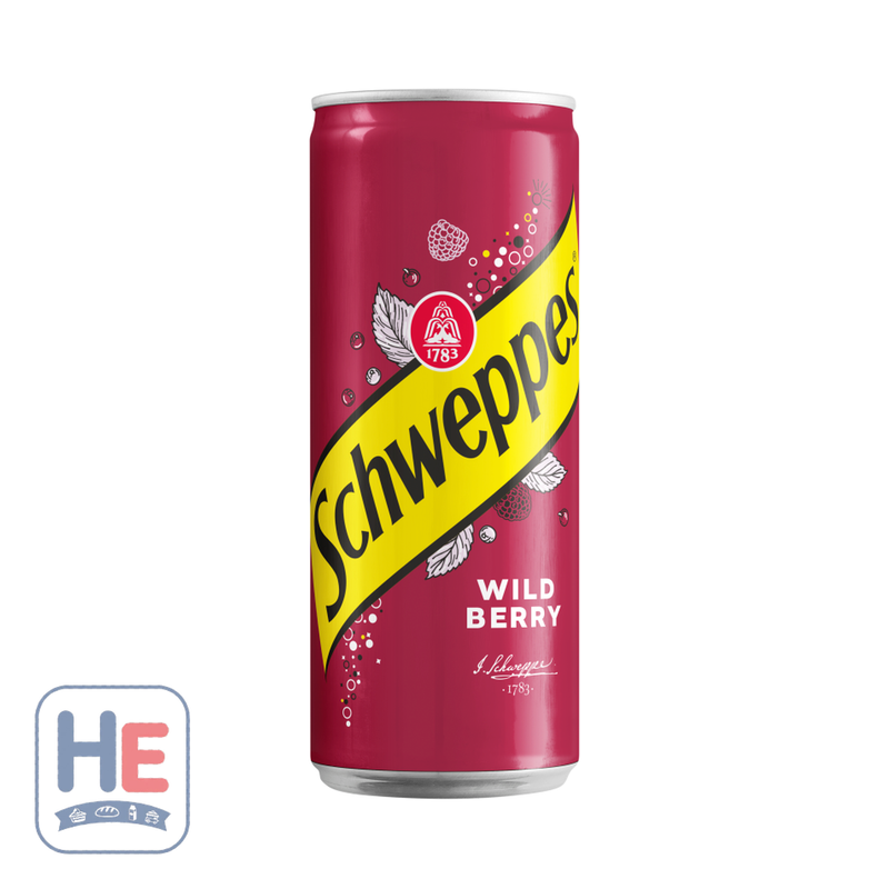 Schweppes Wild Berry 330ml (11.2fl oz) | HE hero 5902860417064