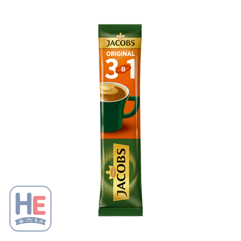 Jacobs 3in1 Original Instant Coffee Stick 12g (0.4oz) | HE hero 4820206290458