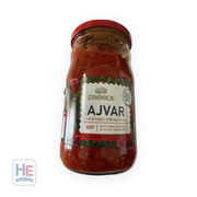 Zimnica Hot Ajvar Roasted Pepper Spread 670g (23.6oz) | HE hero 810057480218