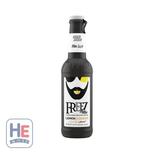 Freez Mix Lemon & Ginger Sparkling Drink 275ml (9.3fl oz) | HE hero 762571500043