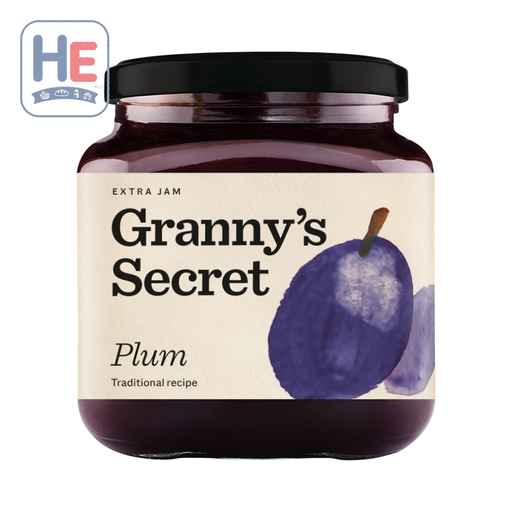 Granny's Secret Plum Jam 375g (13.2oz) | HE hero 8600103131971