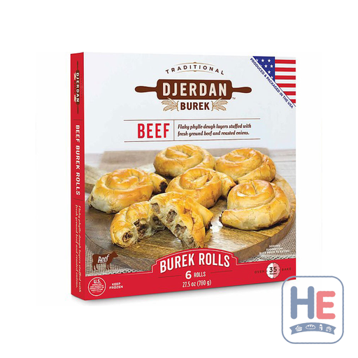 Djerdan Burek Rolls Beef 6-Pack 850g (1.9lb) | HE hero 857710006002