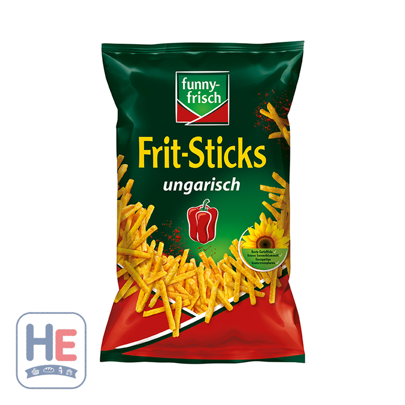 funny-frisch Frit-Sticks Ungarisch Paprika Potato Sticks 100g (3.5oz) | HE hero 4003586105196