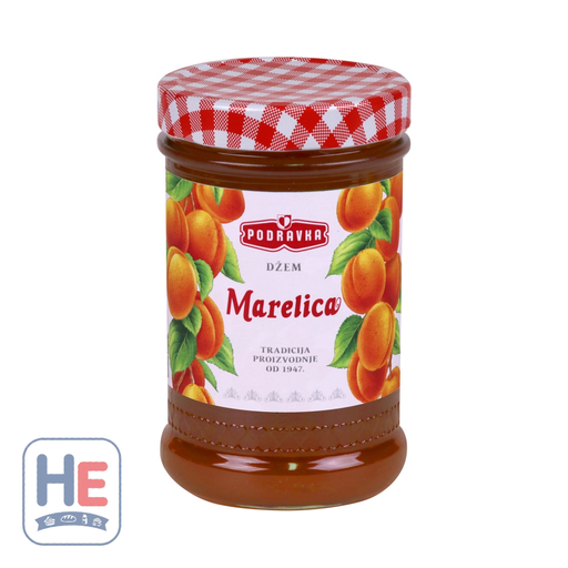 Podravka Apricot Jam, Croatian Fruit Spread 670g (1.5lb) | HE hero 3856020252533