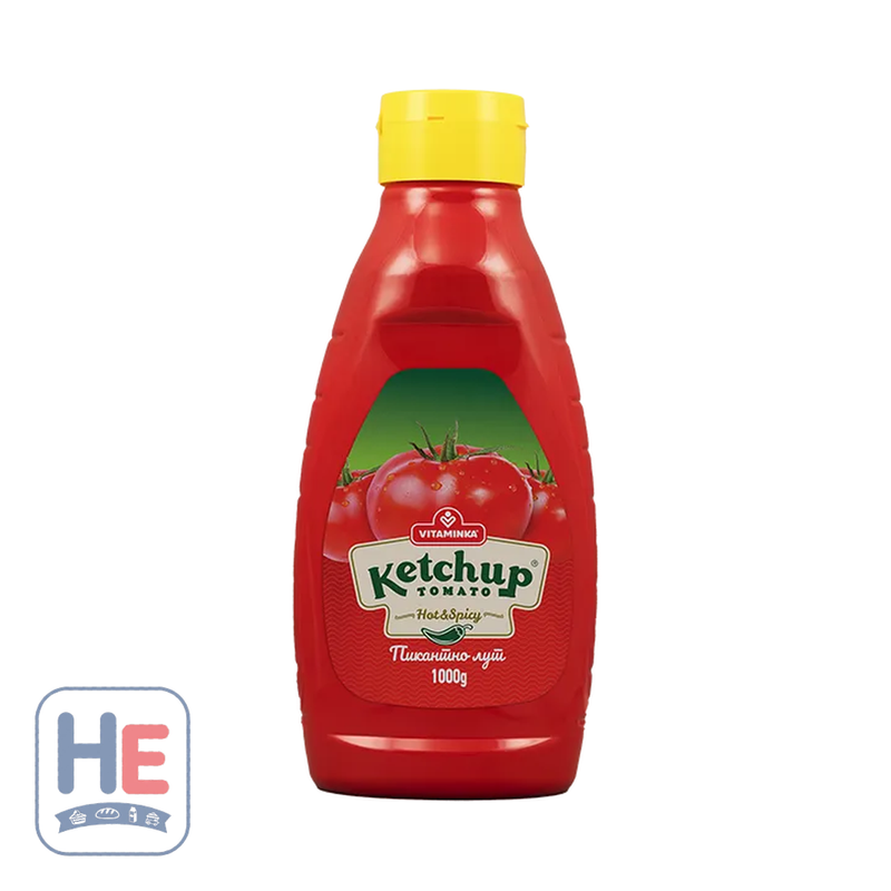 Vitaminka Ketchup Hot 1000g (2.2lb) | HE hero 5310005002110