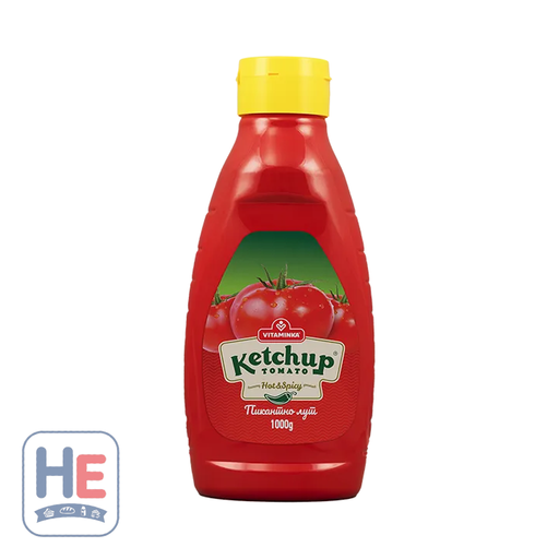 Vitaminka Ketchup Hot 1000g (2.2lb) | HE hero 5310005002110