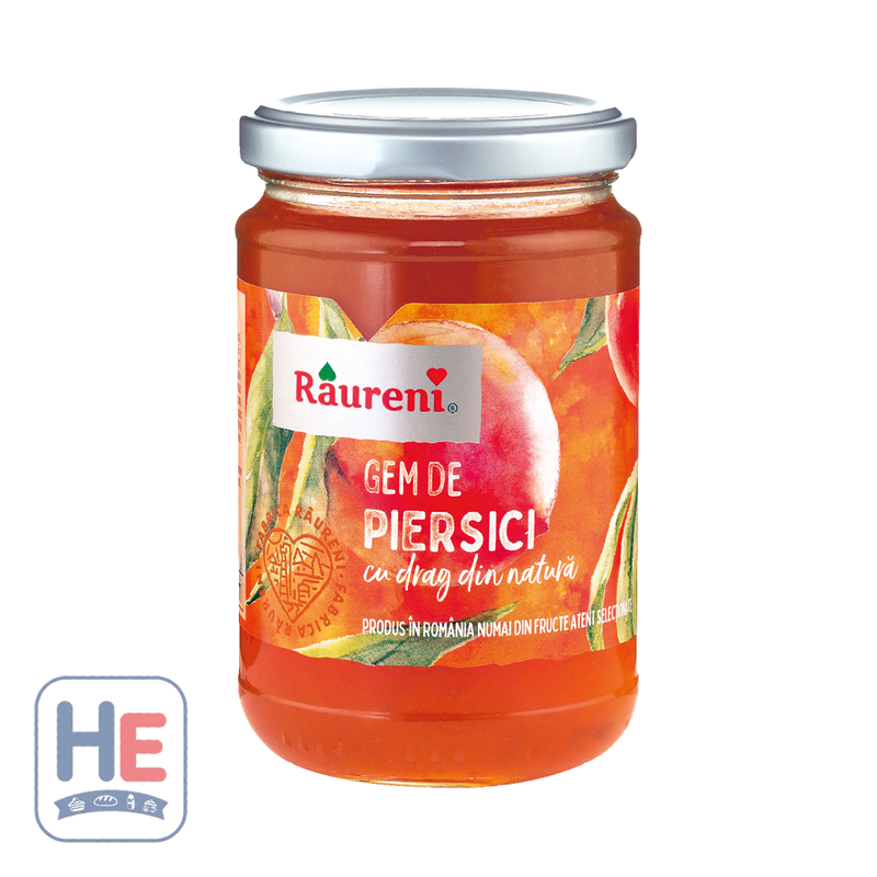 Răureni Gem de Piersici Peach Jam 370g (13.1oz) | HE hero 5941028003183