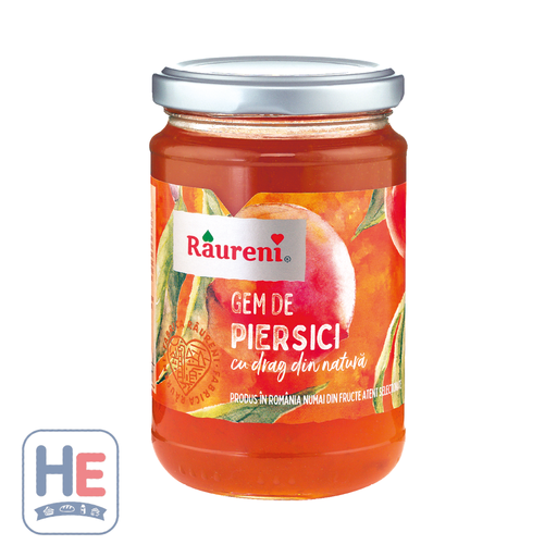 Răureni Gem de Piersici Peach Jam 370g (13.1oz) | HE hero 5941028003183