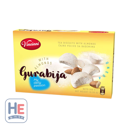 Vincinni Gurabija Almond Cookies 300g (10.6oz) | HE hero 5310345003303