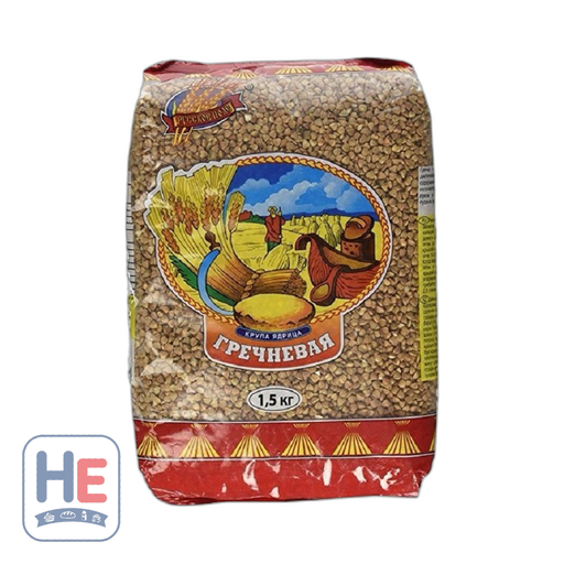 Russkoe Pole Buckwheat Groats 1.5kg (3.31lb) | HE hero 4603833000849