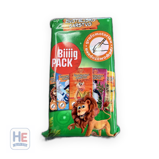 Kraš Animal World Milk Chocolate Multipack 5x10g (1.8oz) | HE hero 3850102010721