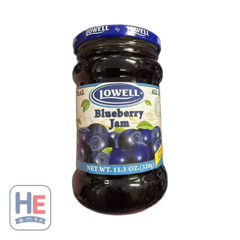 Lowell Blueberry Jam 320g (11.3oz) | HE hero 617115020382
