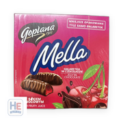 Goplana Mella Cherry Jelly in Chocolate, Polish 190g (6.7oz) | HE hero 5900352000770